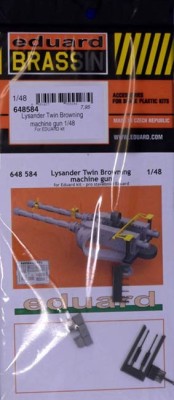 Eduard 648584 BRASSIN 1/48 Lysander Twin Browning MG (EDU)