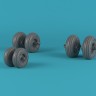 Armory ARAW48335 Bell-Boeing V-22/MV-22 Osprey wheels with weighted tires/tyres type "B" 1/48
