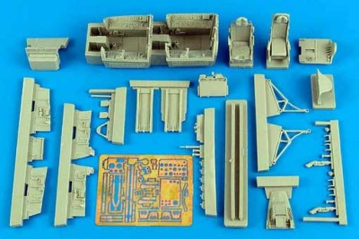 Aires 4566 F-100F Super Sabre cockpit set - early v. 1/48