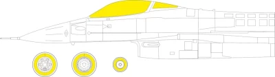 Eduard EX919 Mask F-16C Block 25/42 (KIN) 1/48