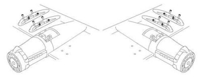 CMK 4249 Junkers Ju 88A - Wing racks for Drag. 1/48