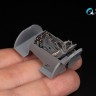 Quinta Studio QD48548 Super Mystere B2 Early (Azur/Special Hobby) 3D Декаль интерьера кабины 1/48