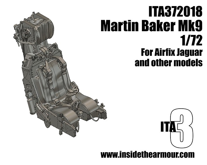Inside the Armour ITA372018 Martin Baker Mk9 - Sepecat Jaguar and BAe Harrier Kits 1/72