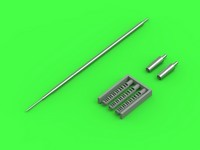 Master AM-48-093 Shenyang J-6/F-6 - gun barrels set, &amp; Pitot Tube