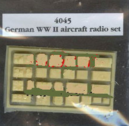 Aires 4045 German aircrafts radio set 1/48