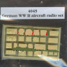 Aires 4045 German aircrafts radio set 1/48