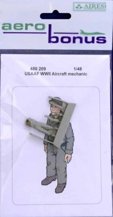 Aerobonus 480209 USAAF WWII Aircraft Mechanic (1 fig.) 1/48