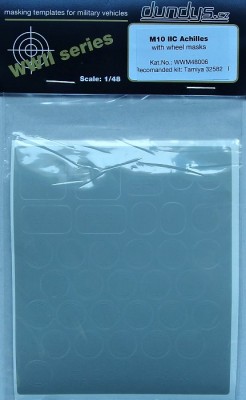 DUNDYS DUWW48006 1/48 Mask M10 IIC Achilles (TAM 32582)