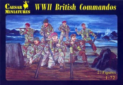 Caesar Miniatures H073 Британские коммандос WWII