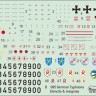 Model Maker Decals D48095 German Eurofighter EF-2000A Typhoon Stencils and insignias 1/48