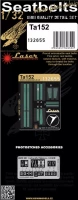 HGW 132655 Seatbelts Ta 152 (laser) 1/32