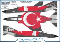 Model Maker Decals D48241 McDonnell F-4E Phantom Turkish Air Force 50 years of service 1/48