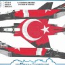 Model Maker Decals D48241 McDonnell F-4E Phantom Turkish Air Force 50 years of service 1/48