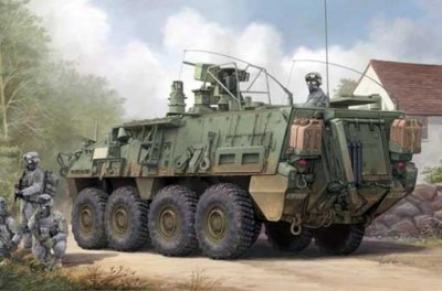 Trumpeter 01560 Американский БТР М1135 &quot;Страйкер&quot;NBC RV 1/35