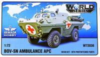 Armada Hobby W72036 BOV-SN AMBULANCE APC (resin kit & PE parts) 1/72