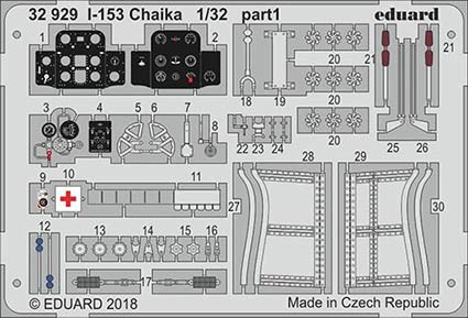 Eduard 32929 I-153 Chaika 1/32