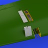 Eduard 648849 BRASSIN A6M2-N Rufe gun bays PRINT (EDU) 1/48