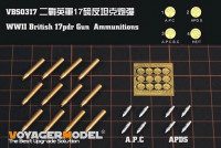 Voyager Model VBS0317 WWII British 17pdr Gun Ammunition(For All) 1/35
