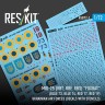 Reskit B72001 Decals MiG-25 (RBT, RBF, RBS) Ukrainian AF 1/72