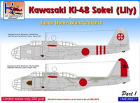 Hm Decals HMD-48077 1/48 Decals Ki-48 Sokei Japan Home Isl.Def. Part 1
