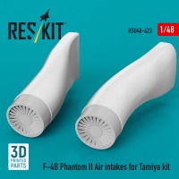 Reskit U48623 F-4B Phantom II Air intakes (TAM) 1/48