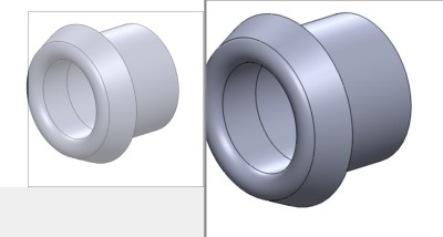 Maestro Models MMMK3204 Saab J-29 Tunnan corrected air intake (FLY) (3D-Printed) 1/32