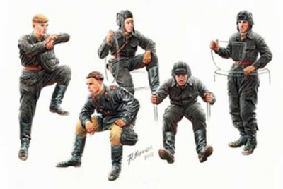 Master Box 03568 Soviet Tankmen 1943-1945 1/35