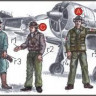 CMK F72042 Japanese Army Pilots (2 fig.) And Mechanics WW II 1/72