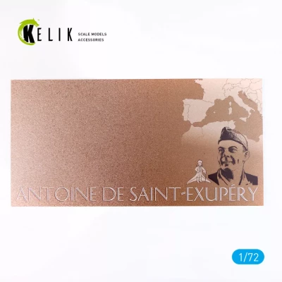 Reskit S72095 Saint-Exupery Base Acrylic 3 mm (180x357) 1/72