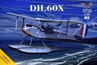 Sova Models 48002 DH.60X Seaplane in RNZAF service 1/48