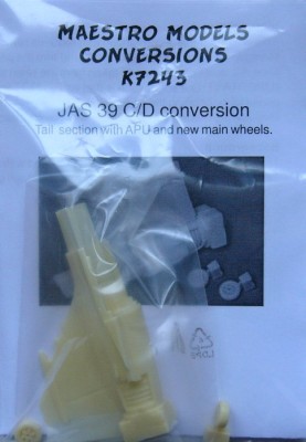 Maestro Models MMCK-7243 1/72 JAS39 C/D conversion set (ITAL)