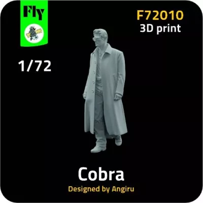 Fly model F72010 Cobra (1 fig.) 3D-Printed 1/72