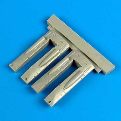 QuickBoost QB48369 P-38 Lightning turbo-supercharger cover 1/48