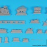 Black Dog BDT35230 JagdPanther late version accessories set (designed to be used with Tamiya kits) 1/35