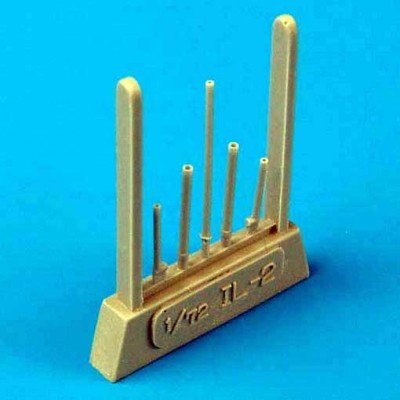 QuickBoost QB72182 IL-2 Stormovik gun barrels and pitote tube 1/72