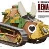 Takom 1001 French light tank Renault FT char canon with the Girod turret 1/16