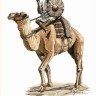 HAT 8208 Hadendowa Camelry 12 camels plus figures per box 1/72