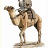 HAT 8208 Hadendowa Camelry 12 camels plus figures per box 1/72