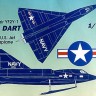 Mach 2 MACH0172 Convair YF2Y-1 Sea Dart flying boat/seaplane 1/72