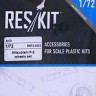 Reskit RS72-0222 Mitsubishi F-2 wheels (HAS) 1/72