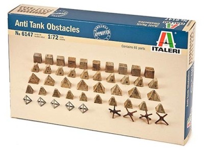 Italeri 06147 Противотанковые укрепления 1/72