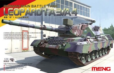 Meng Model TS-007 LEOPARD 1 A3/A4