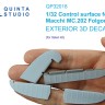 Quinta Studio QP32018 Рулевые поверхности Macchi Mc.202 Folgore (Italeri) 1/32