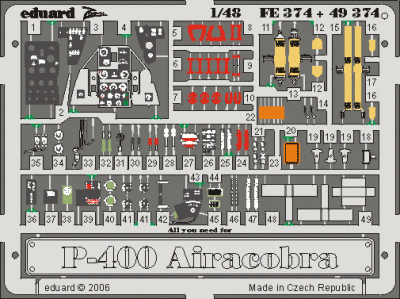 Eduard FE374 P-39/P-400 HAS