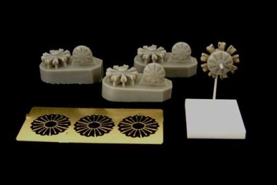 Brengun BRL144039 engine BMW 132 (3 pcs) 1/144