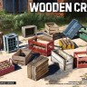 Miniart 35651 Wooden Crates (16 pcs.) 1/35