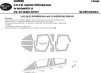 New Ware NWA-M0637 1/48 Mask N/AW A-10A Thunderbolt II BASIC (HOBBYB)