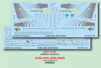 BOA Decals 44132 Decals Airbus A320neo VUELING AIRLINES (ZVE) 1/144