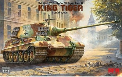 RFM 5146 Немецкий тяжёлый танк Sd. Kfz.182 VI Tiger Ausf.B «King Tiger» п/и 1/35