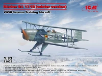 ICM 32029 Bucker Bu 131D - winter version (2x camo) 1/32
